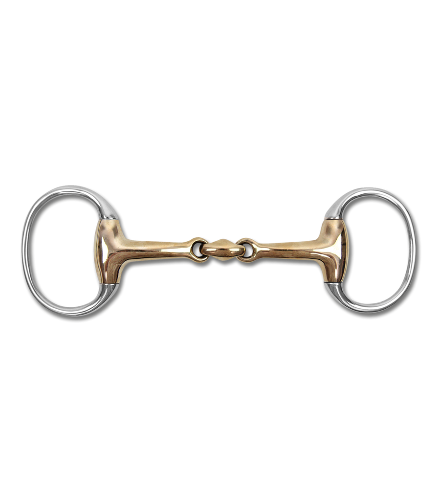 Waldhausen Cupris Eggbutt Double Jointed Bit