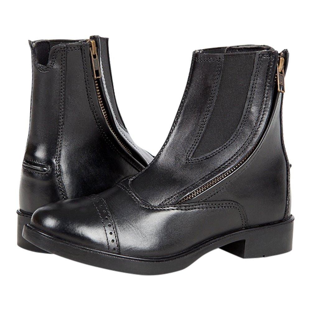 Daisy Clipper Children's Side Zipper Premium Leather Paddock Boots CLEARANCE