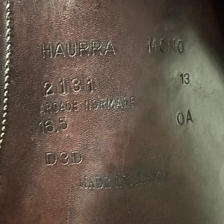 2013 Devoucoux Haurra Monoflap Jump Saddle - 16.5"
