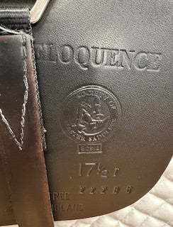 Black Country Eloquence Dressage Saddle - 17.5"