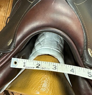 2018 CWD SE04 Monoflap Jump Saddle - 17"