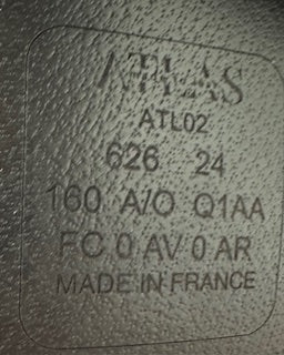 2024 Atlas ATL02 Monoflap Jump Saddle - 16.5"