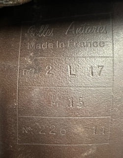 2011 Antares Jump Saddle - 17"