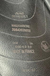 2020 Devoucoux Makila Harmonie Monoflap Dressage Saddle - 17.5"