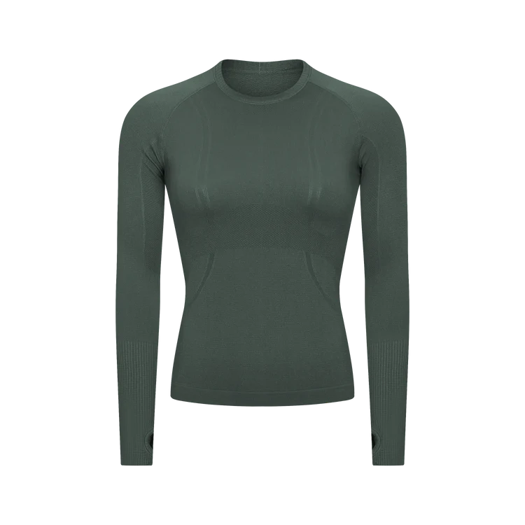 Kathryn Lily Seamless Performance Shirt - Long Sleeve- - CLEARANCE