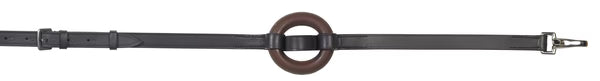 Leather German Style Side Rein with donut