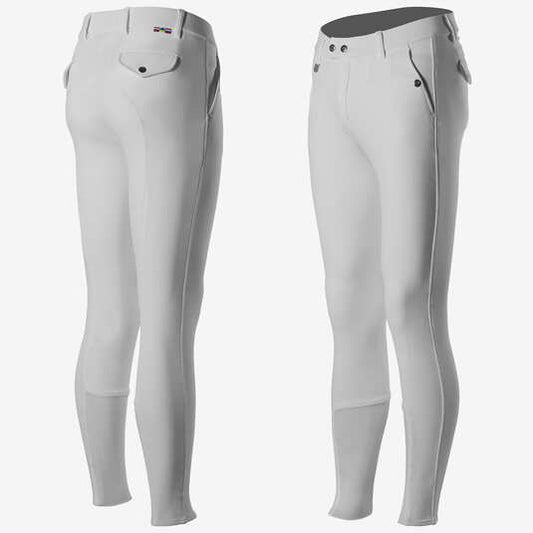 LAST ONE! - Horze Grand Prix Men's Silicone Knee Patch Breeches - CLEARANCE