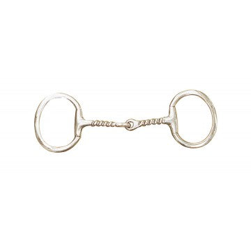 Stainless Steel Corkscrew Eggbutt with Flat Rings