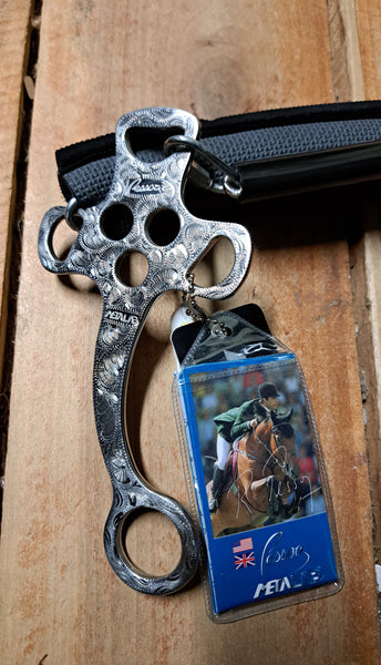 Metalab Pessoa Hackamore With Neoprene Covered Chain Noseband CLEARANCE