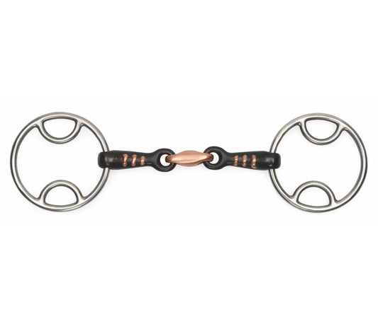 Shires Sweet Iron Bevel Bit with Raised Ribs