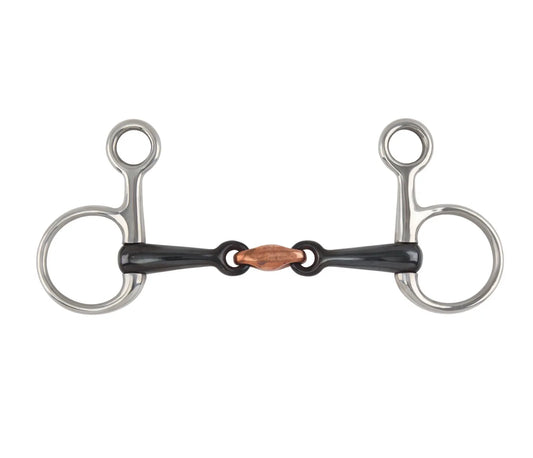 Shires Hanging Cheek Sweet Iron Snaffle Bit