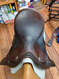 Ryder Profile Dressage Saddle 17" Brown