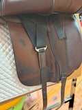 Ryder Profile Dressage Saddle 17" Brown
