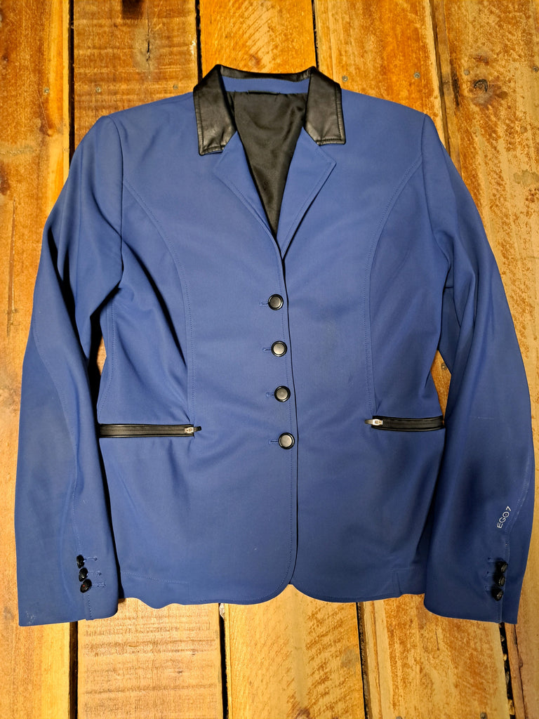 EGO7 'Performance One' Show Jacket in Royal Blue/Black