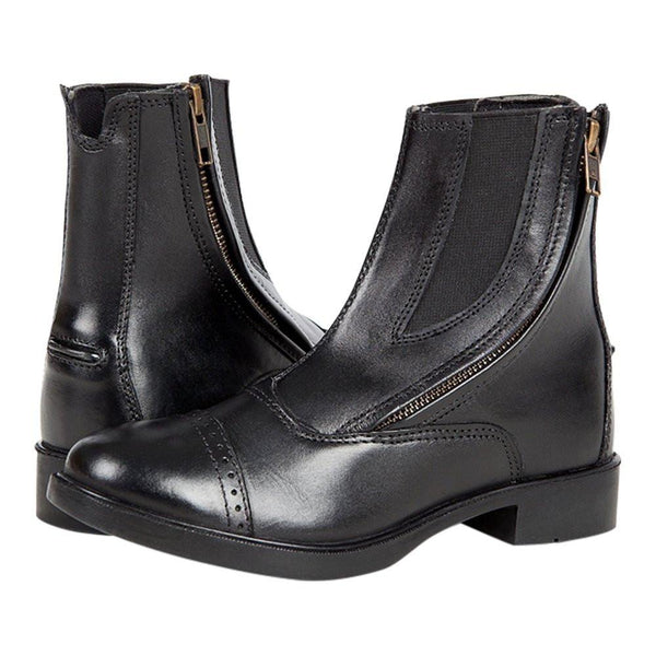 Daisy Clipper Children's Side Zipper Premium Leather Paddock Boots CLEARANCE