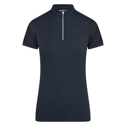 Euro-Star Half Zip Valentina Short Sleeve Shirt