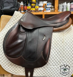 2013 Devoucoux Haurra Monoflap Jump Saddle - 16.5"