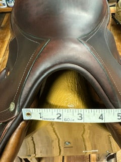 2013 Devoucoux Haurra Monoflap Jump Saddle - 16.5"