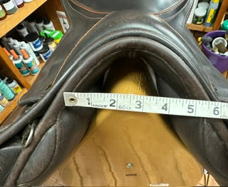 2017 Black Country Riccochet Jump Saddle - 17.5"