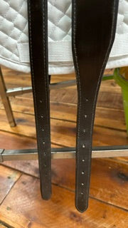 2018 Black Country Vinici Solare Monoflap Jump Saddle - 17"