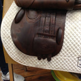 SOLD - Tad Coffin TC2 Smartride Technology Jump Saddle - 18"