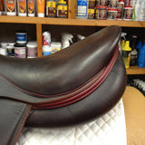 2013 Devoucoux Chiberta Monoflap Jump Saddle- 17.5"