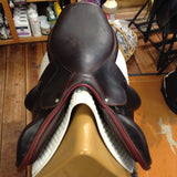 2013 Devoucoux Chiberta Monoflap Jump Saddle- 17.5"