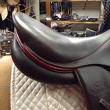 2013 Devoucoux Chiberta Monoflap Jump Saddle- 17.5"