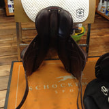 2013 Devoucoux Chiberta Monoflap Jump Saddle- 17.5"
