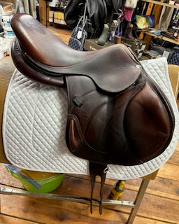 2016 Antares Monoflap Jump Saddle - 17.5"