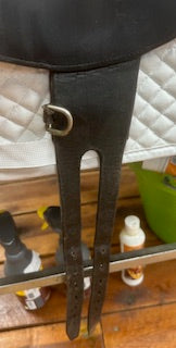 2012 Antares Monoflap Jump Saddle - 17.5"