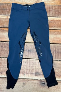 Struck Knee Patch Breeches Navy - Size 29