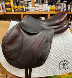 2018 CWD SE04 Monoflap Jump Saddle - 17"