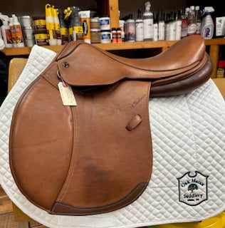 2016 M Toulouse Annice DL Jump Saddle - 17"