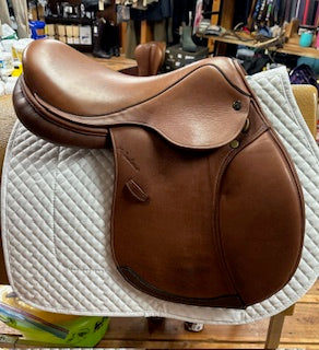 2016 M Toulouse Annice DL Jump Saddle - 17"