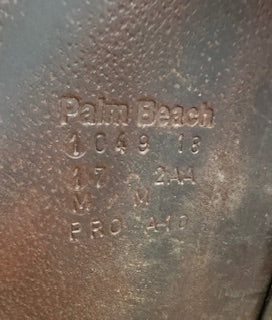 2018 Voltaire Palm Beach Jump Saddle - 17"