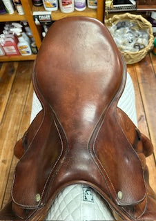 2005 Devoucoux Chiberta Monoflap Jump Saddle - 18"