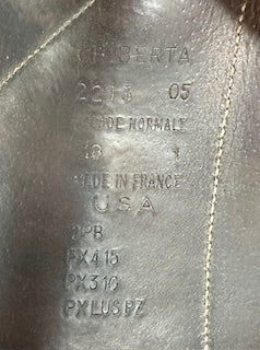 2005 Devoucoux Chiberta Monoflap Jump Saddle - 18"