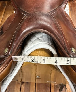2005 Devoucoux Chiberta Monoflap Jump Saddle - 18"