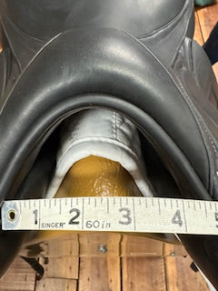 2017 Devoucoux Chiberta Monoflap Jump Saddle - 18"