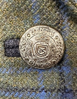 Dubarry Tweed Blue Tweed Coat - CONSIGNMENT