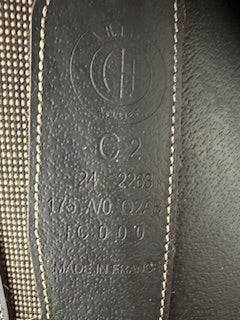 2024 Arion C2 Monoflap Jump Saddle - 17.5"