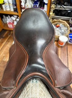 2016 Custom Monoflap Jump Saddle - 17.5