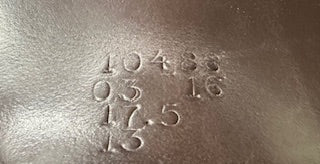 2016 Custom Monoflap Jump Saddle - 17.5