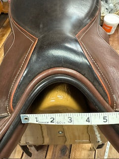 2016 Custom Monoflap Jump Saddle - 17.5