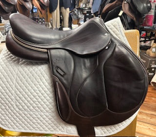 2020 Devoucoux Chiberta Monoflap Jump Saddle - 17.5"