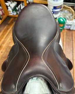 2020 Devoucoux Chiberta Monoflap Jump Saddle - 17.5"