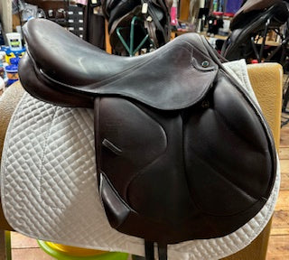 2020 Stubben Zaria Optimum Monoflap Jump Saddle - 17.5
