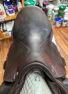 2020 Stubben Zaria Optimum Monoflap Jump Saddle - 17.5