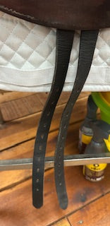 2020 Stubben Zaria Optimum Monoflap Jump Saddle - 17.5